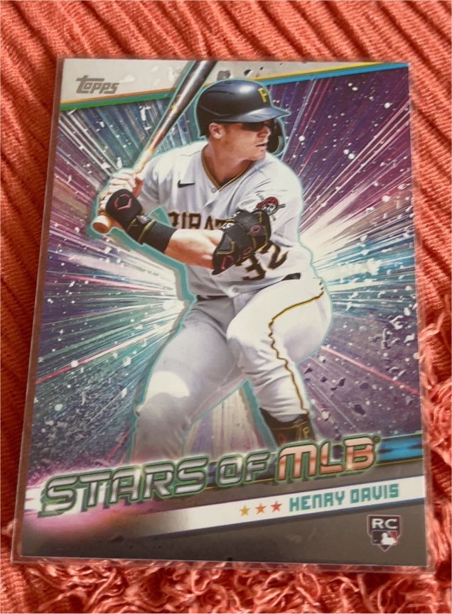 2024 Topps Stars of MLB #SMLB-27 Henry Davis — front
