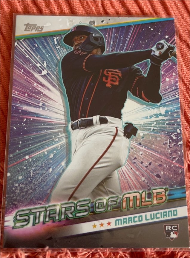 2024 Topps Series 1 Stars of MLB #SLMB-30 Marco Luciano — front