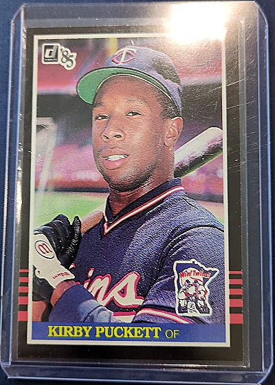 1985 Donruss #438 Kirby Puckett — front