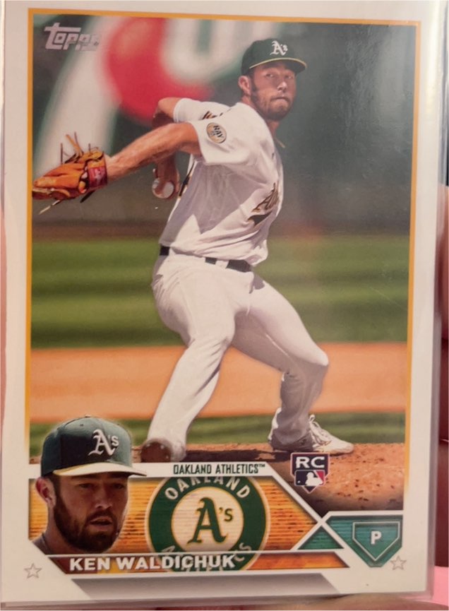 2023 Topps #340 Ken Waldichuk — front