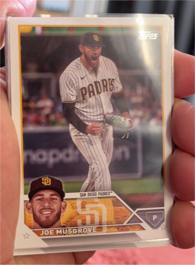 2023 Topps #121 Joe Musgrove — front