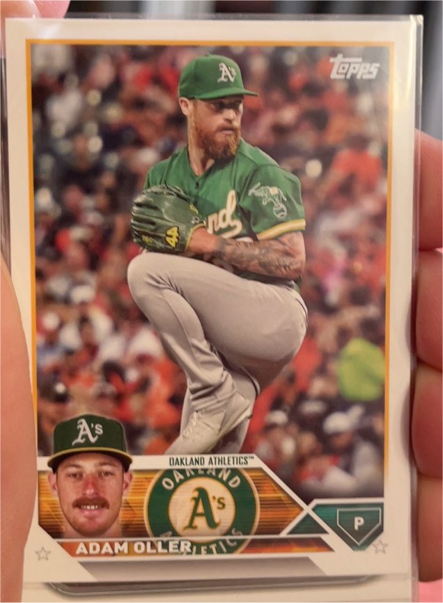2023 Topps #542 Adam Oller — front