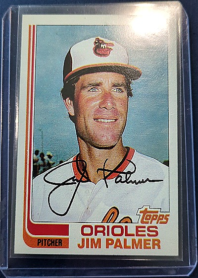 1982 Topps #80 Jim Palmer — front