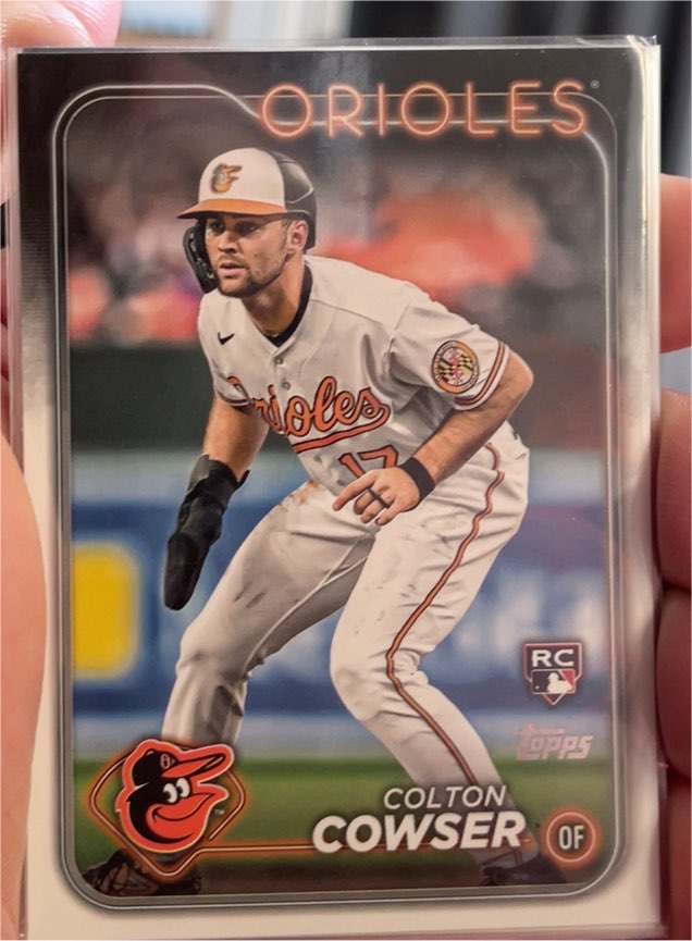 2024 Topps Series 1 #257 Colton Cowser — front