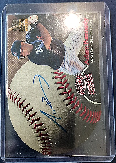 2000 Pacific Crown Royale Sweet Spot Signatures #1 Adam Kennedy — front