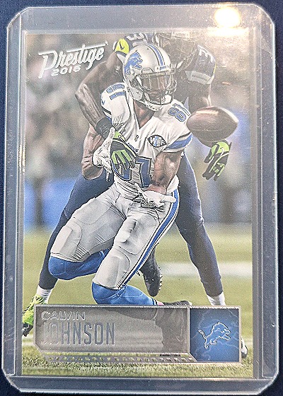 2016 Panini Prestige #66 Calvin Johnson — front