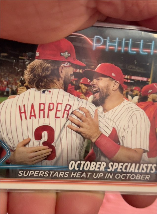 2024 Topps #275 October Specialists: Superstars Heat Up in October Bryce Harper — front