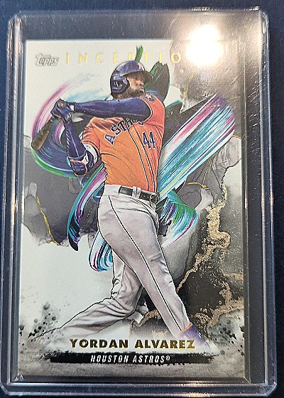 2023 Topps Inception #89 Yordan Alvarez — front