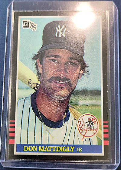 1985 Donruss #295 Don Mattingly — front