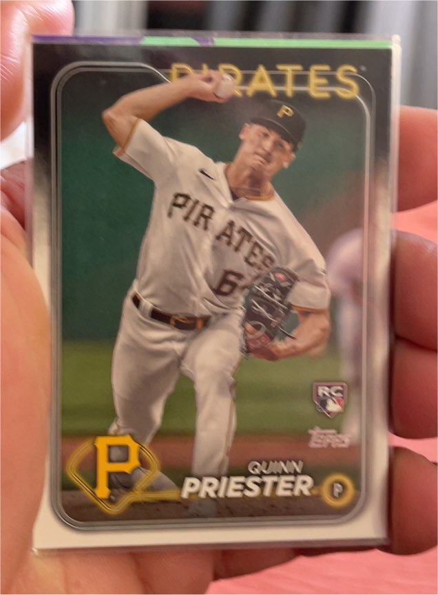 2024 Topps #93 Quinn Priester — front