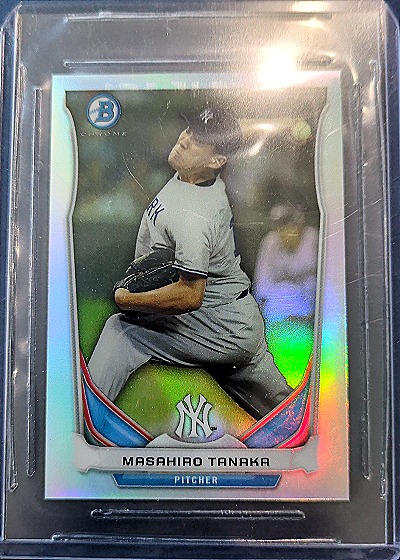 2014 Bowman Chrome #BM-NYY2 Masahiro Tanaka — front