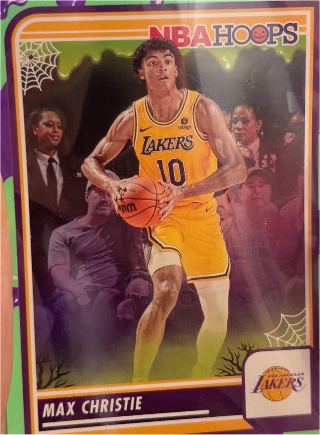 2023-24 Panini Haunted Hoops #142 Max Christie — front