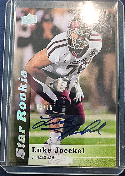 2013 Upper Deck #238 Luke Joeckel — front