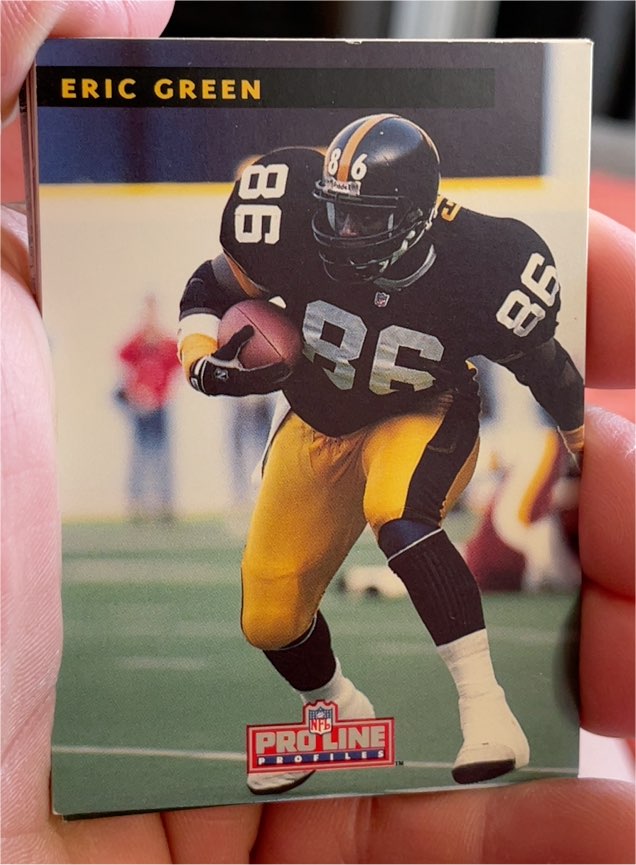 1992 Pro Line Profiles #253 Eric Green — front