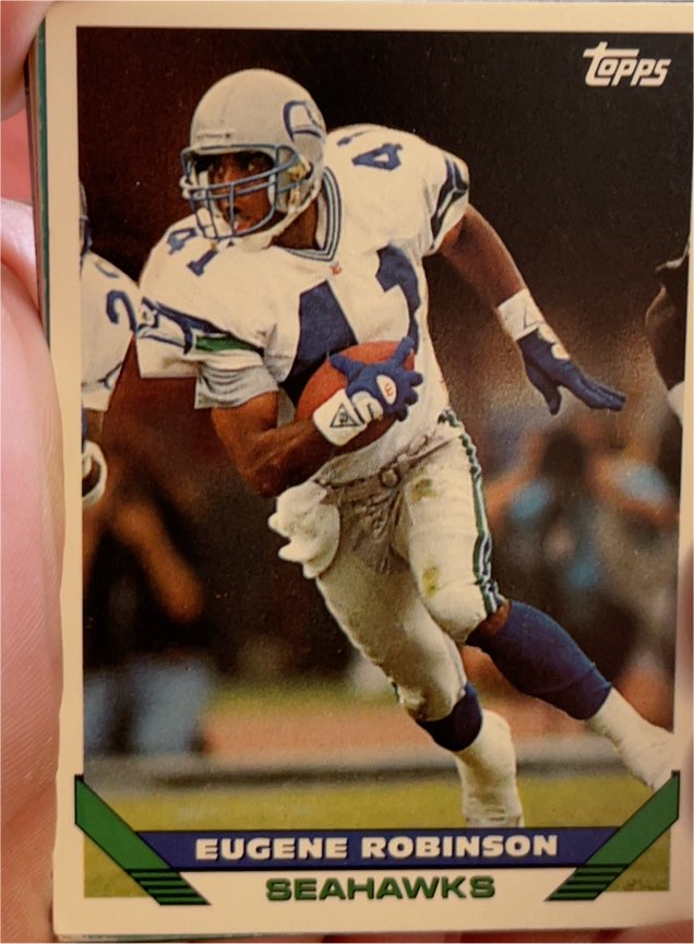 1993 Topps #426 Eugene Robinson Seattle Seahawks — front