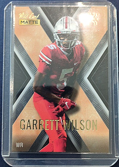 2022 Wild Card Matte X-Plode #MXP-16 Garrett Wilson — front