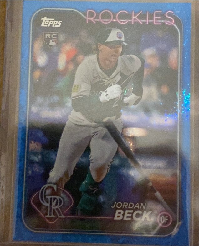 2024 Topps Chrome Update #USC20 Jordan Beck — front