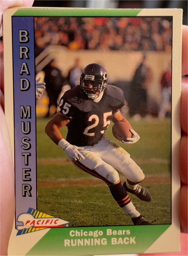 1991 Pacific #51 Brad Muster — front