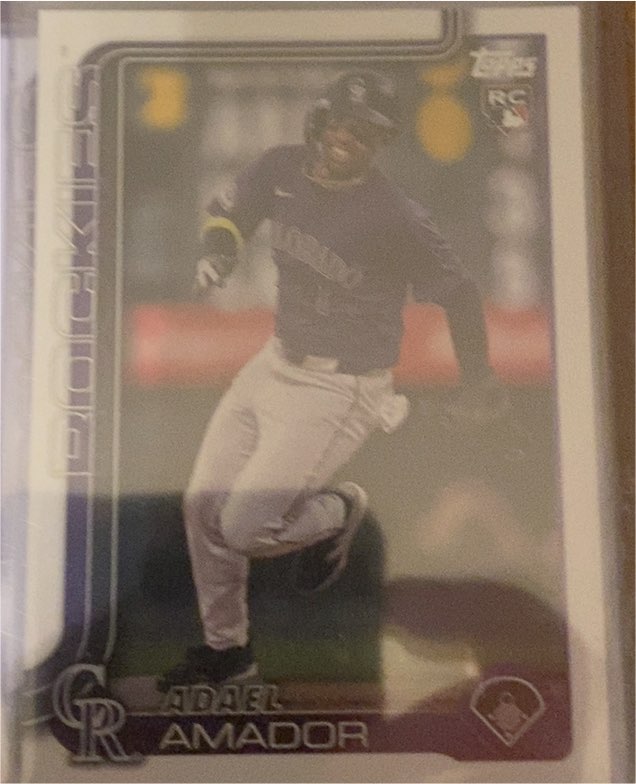 2025 Topps #191 Adael Amador — front