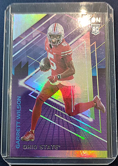 2022 Panini Chronicles Draft Picks Recon #7 Garrett Wilson — front