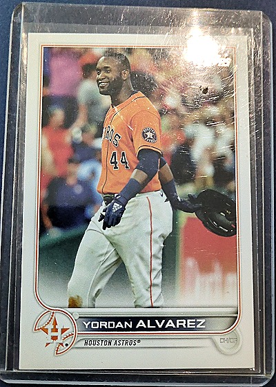2022 Topps Series 2 #400 Yordan Alvarez — front