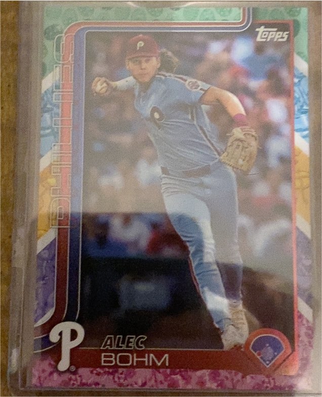 2025 Topps Series 1 #7 Alec Bohm — front