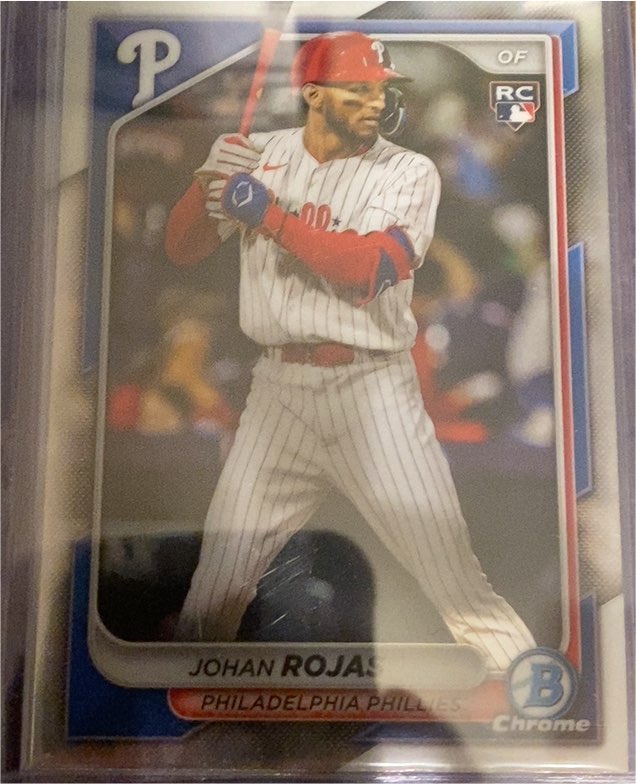 2024 Bowman Chrome #50 Johan Rojas — front