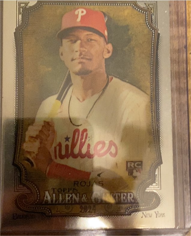 2024 Topps Allen & Ginter #69 Johan Rojas — front