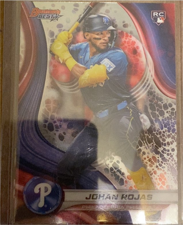 2024 Bowman's Best #49 Johan Rojas — front