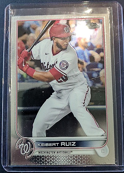 2022 Topps Chrome #218 Keibert Ruiz — front