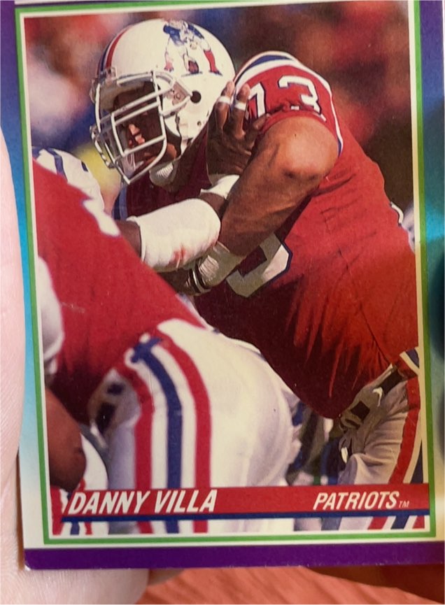 1990 Score #513 Danny Villa — front