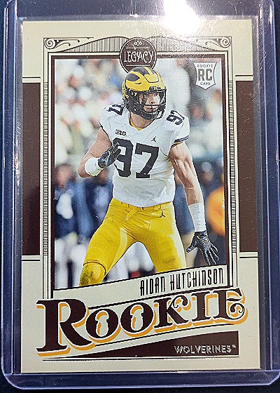 2022 Panini Chronicles Legacy Draft Picks #16 Aidan Hutchinson — front