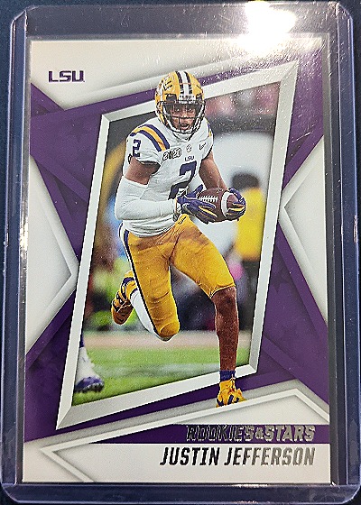 2022 Panini Chronicles Rookies & Stars Draft Picks #24 Justin Jefferson — front