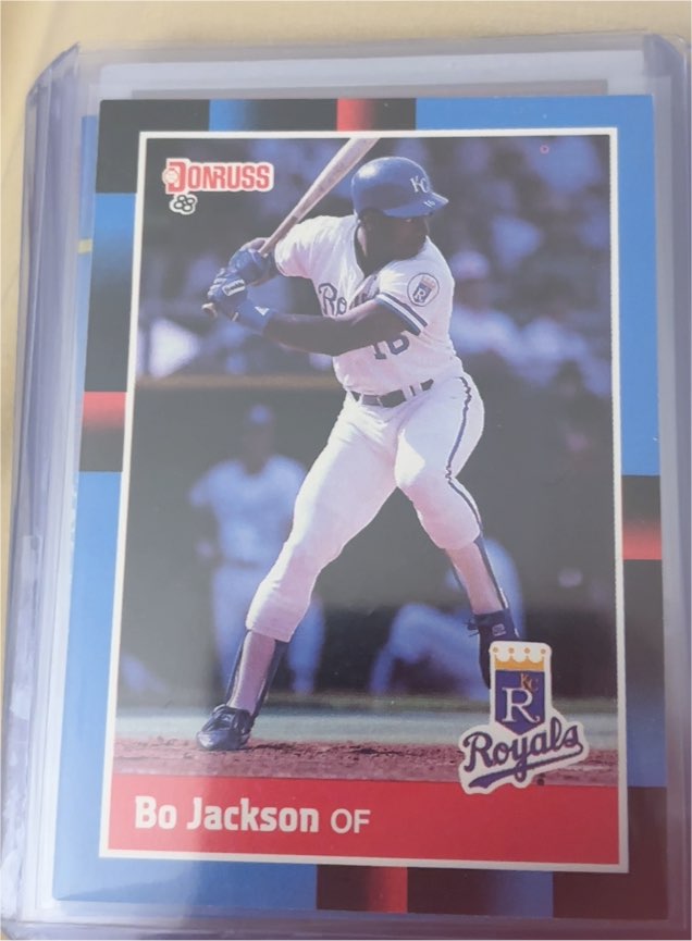 1988 Donruss #220 Bo Jackson — front