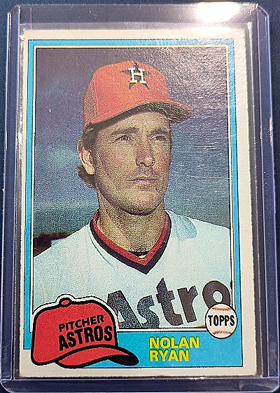 1981 Topps #240 Nolan Ryan — front