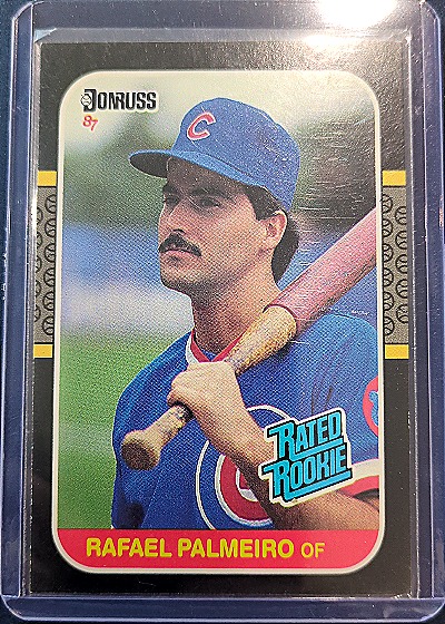 1987 Donruss #43 Rafael Palmeiro — front