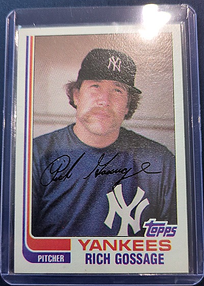 1982 Topps #770 Rich Gossage — front