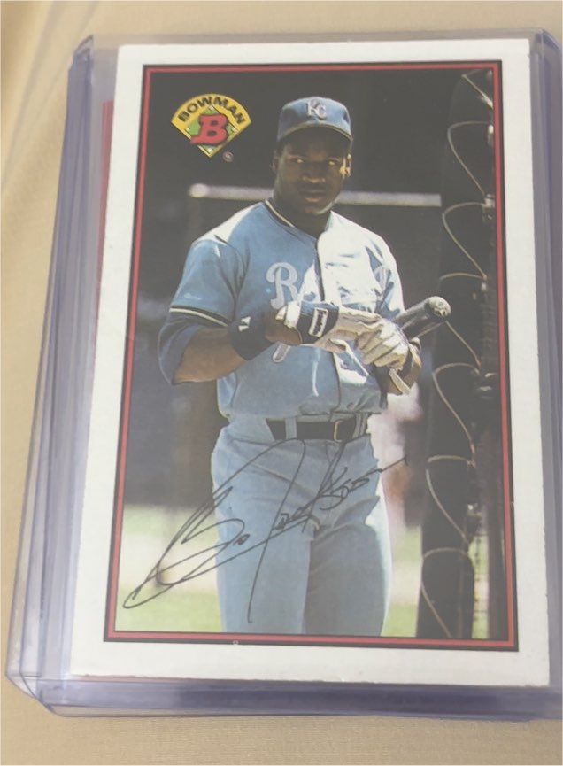 1989 Bowman #126 Bo Jackson — front