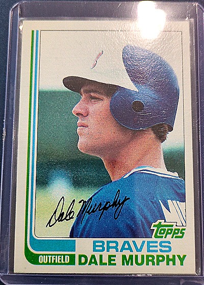 1982 Topps #668 Dale Murphy — front