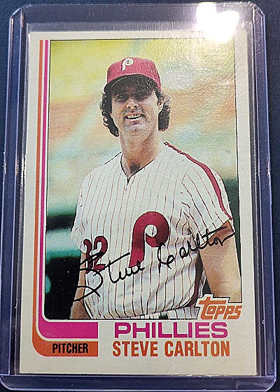 1982 Topps #480 Steve Carlton — front