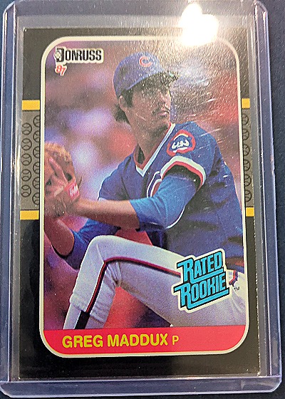 1987 Donruss #36 Greg Maddux — front