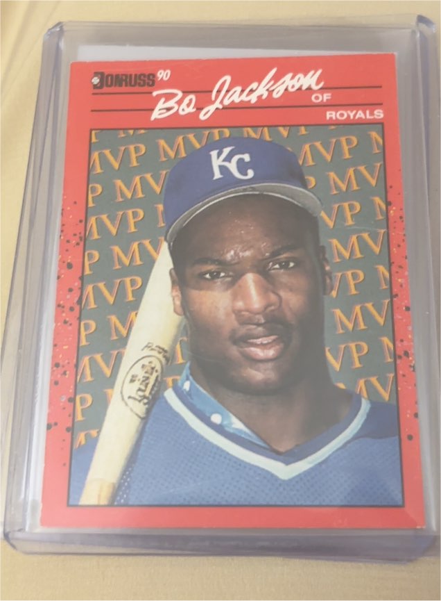 1990 Donruss #BC-1 Bo Jackson — front
