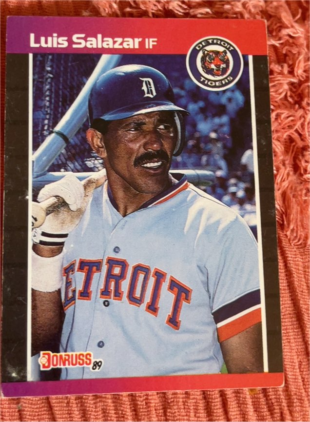 1989 Donruss #352 Luis Salazar — front