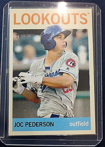 2013 Topps Heritage Minor League #175 Joc Pederson — front