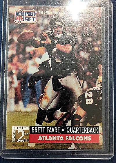 1991 Pro Set #762 Brett Favre — front