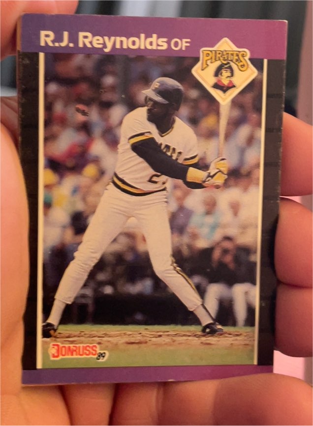1989 Donruss #134 R.J. Reynolds — front