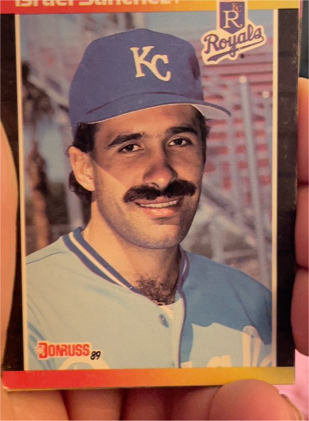 1989 Donruss #474 Israel Sanchez — front