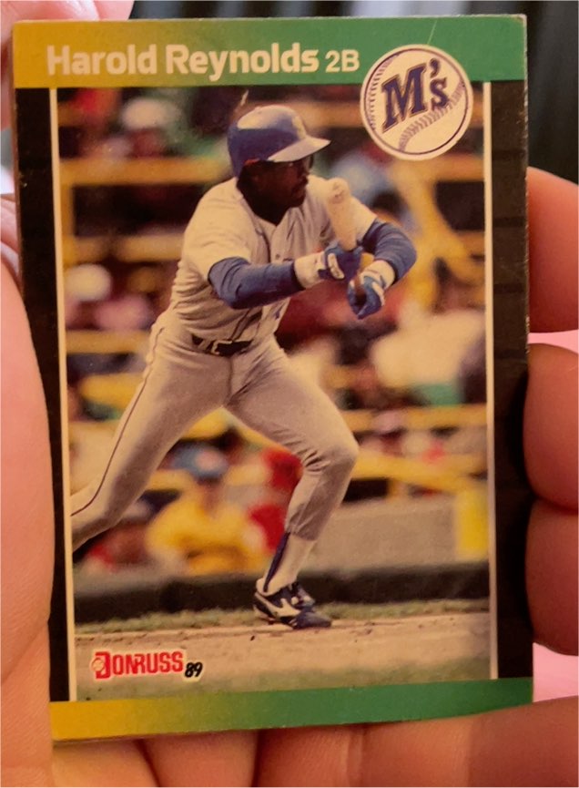 1989 Donruss #93 Harold Reynolds — front