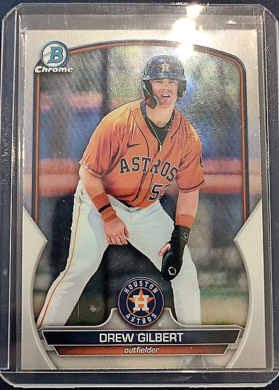 2023 Bowman Chrome #BP-16 Drew Gilbert — front
