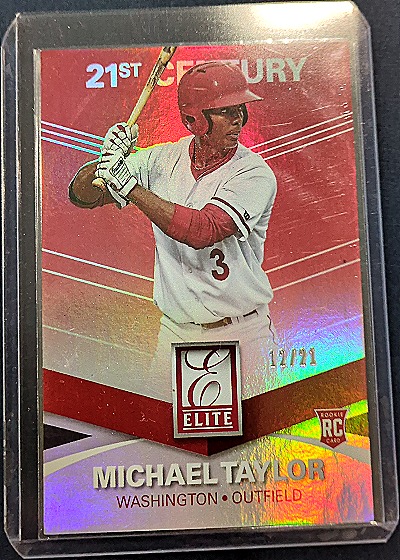 2015 Panini Elite 21st Century #26 Michael Taylor — front